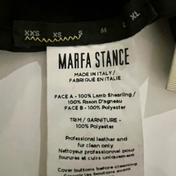 Marfa Stance Shearling Collar in Dark Olive - Picture 14 of 16